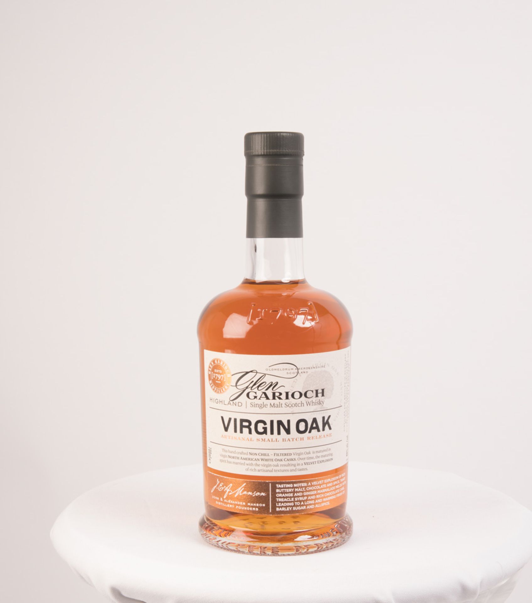 GLEN GARIOCH Virgin Oak small batch release. Released in 2013, this is the first ever release of a