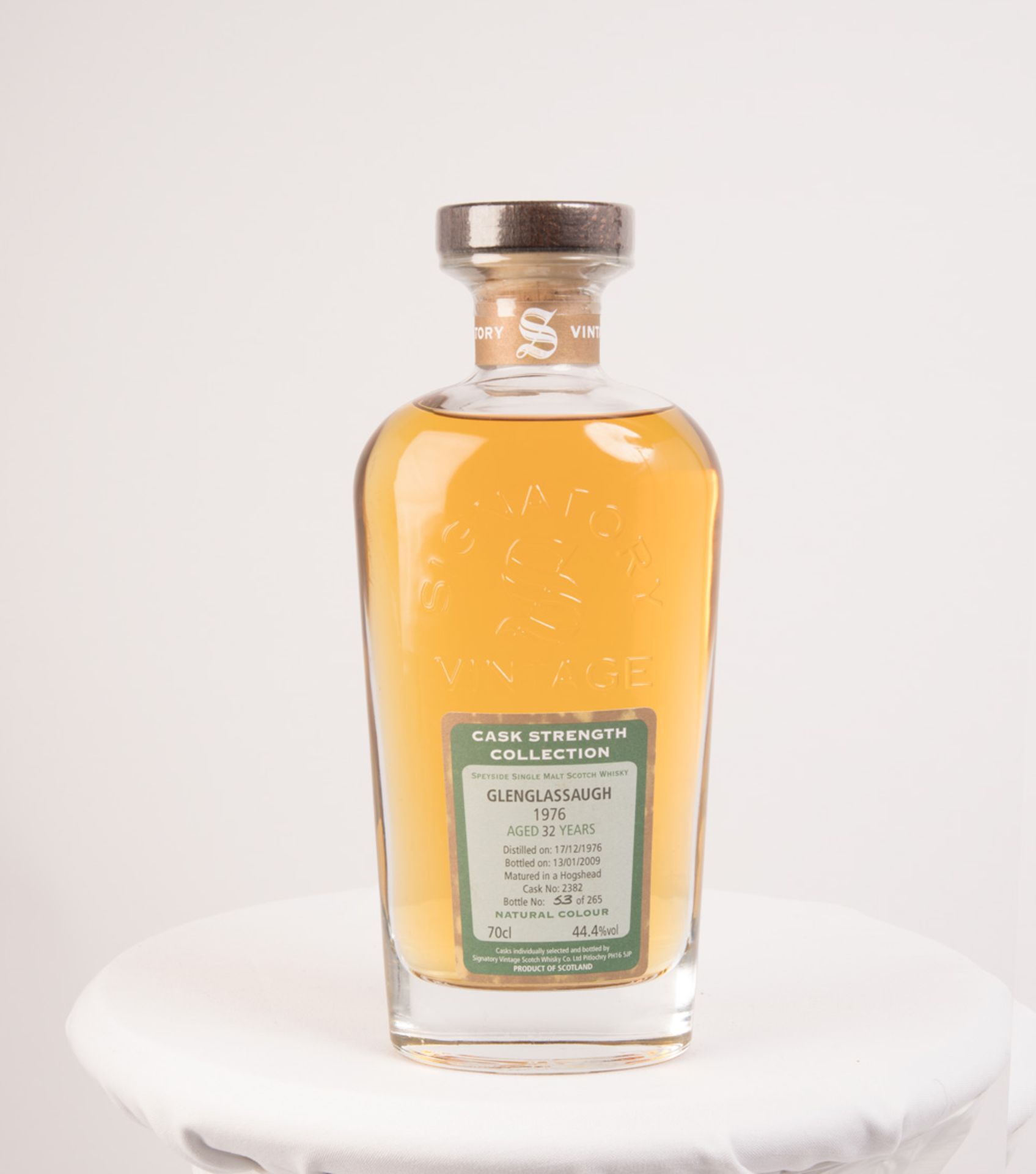 GLENGLASSAUGH 1976 - 32YO SIGNATORY VINTAGE Single Malt Scotch Whisky. Glenglassaugh 1976 32yo