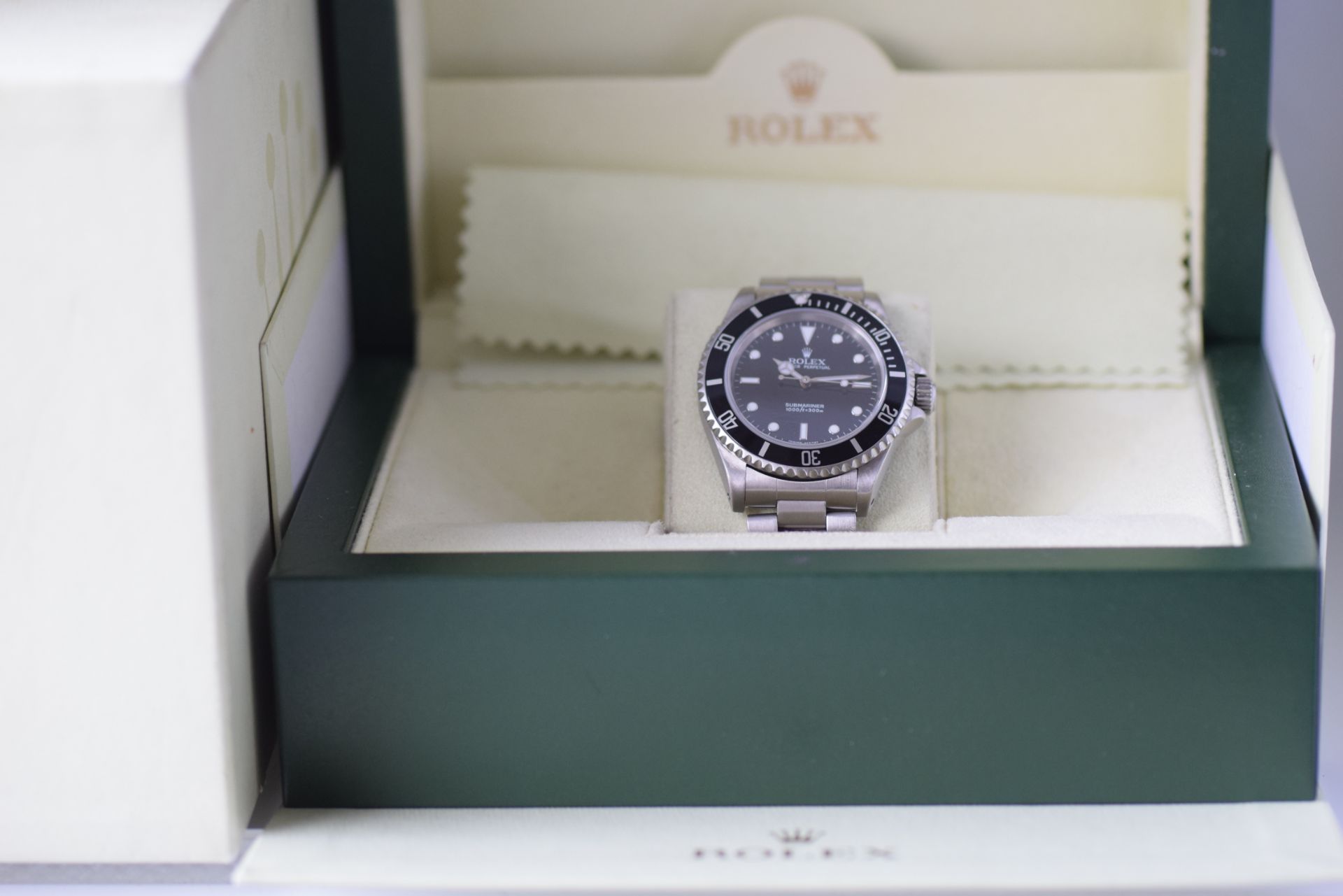 ROLEX 14060M SUBMARINER with ROLEX BOX 1YR WTY - Image 9 of 9