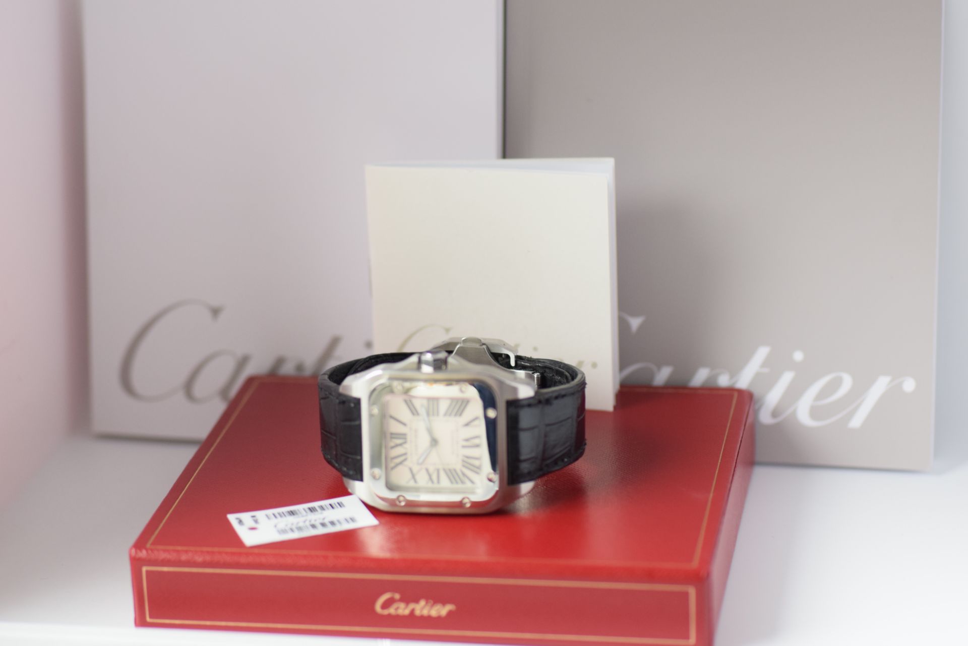 CARTIER 100 XL 2656 W20073X8 SANTOS BOX & PAPERS 1YR WTY - Image 11 of 11