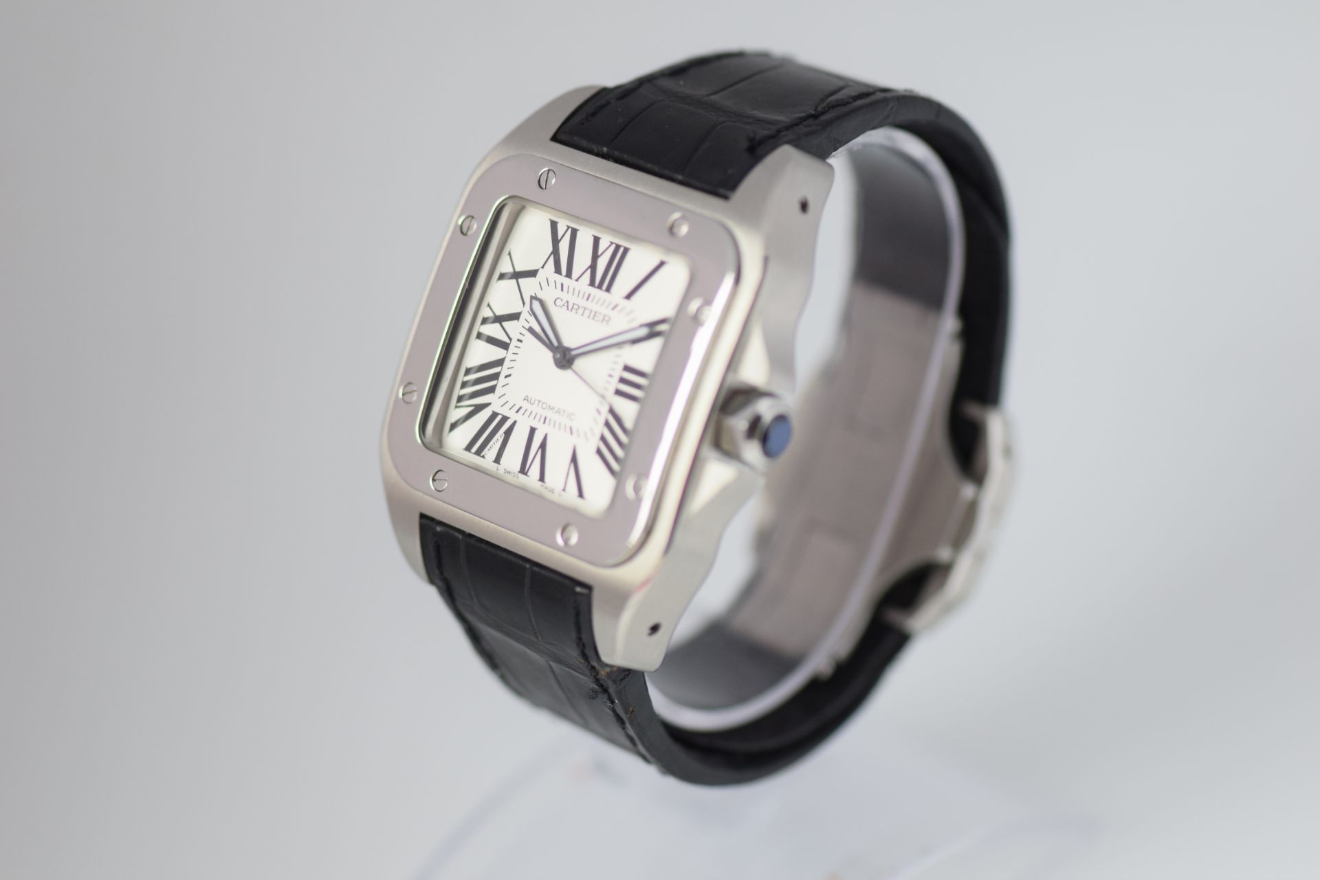 CARTIER 100 XL 2656 W20073X8 SANTOS BOX & PAPERS 1YR WTY - Image 3 of 11