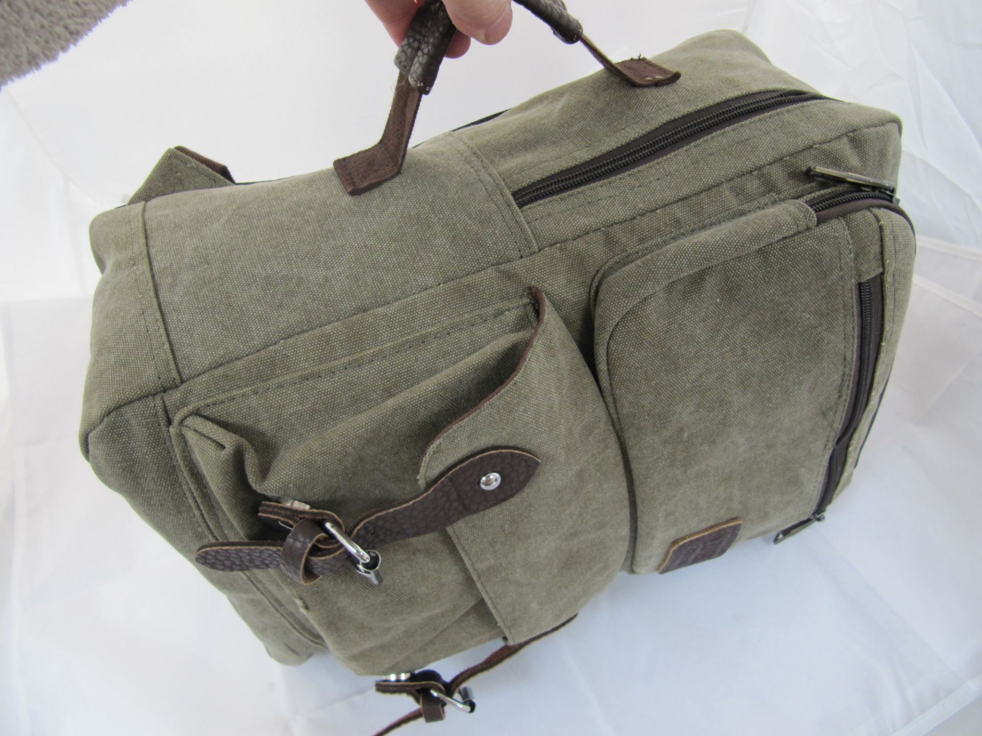 Army Green Back Pack. - Image 8 of 8
