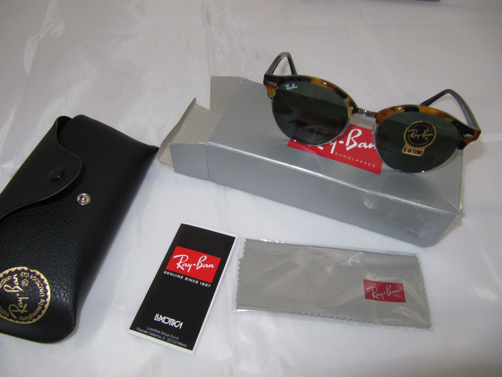 RayBan Clubhouse Round Sunglasses.