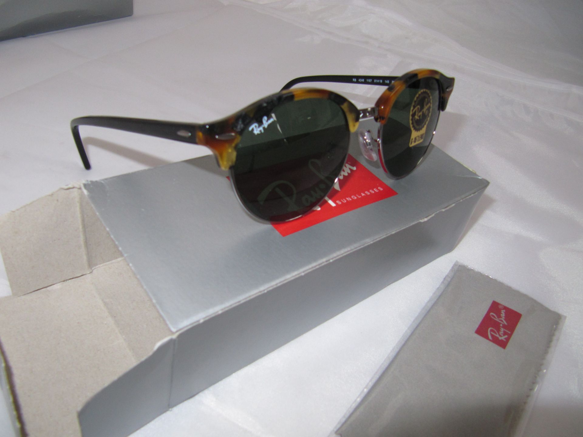 RayBan Clubhouse Round Sunglasses. - Image 3 of 3