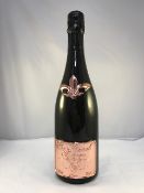 De Roval Champagne Cuvee Speciale Brut 2014 Rosé (Rose Gold Label with Diamonds) 750ml Bottle