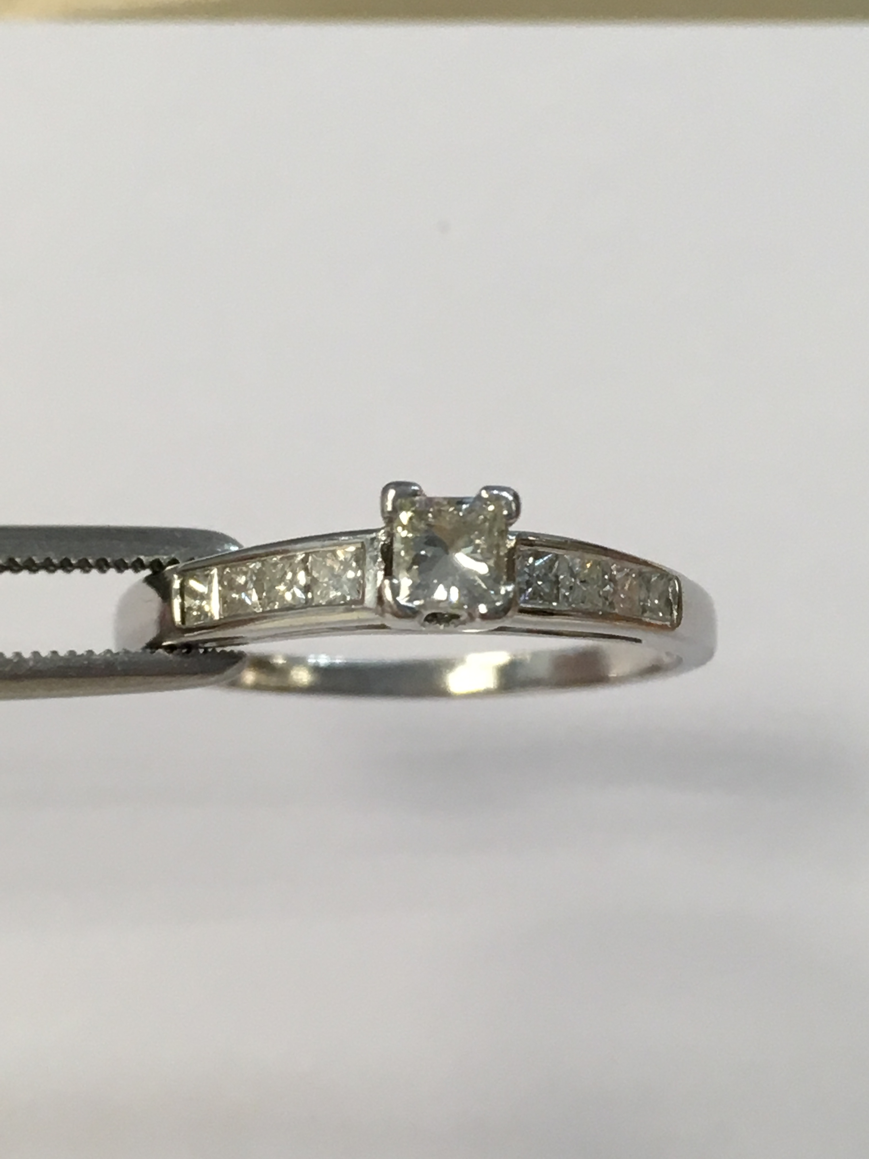 Platinum 950 Diamond Ring with 0.40ct Diamonds - Image 3 of 3