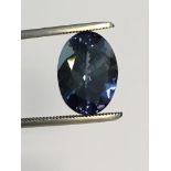 Tanzanite 6.96CT Gemstone GIA report - 6202820482