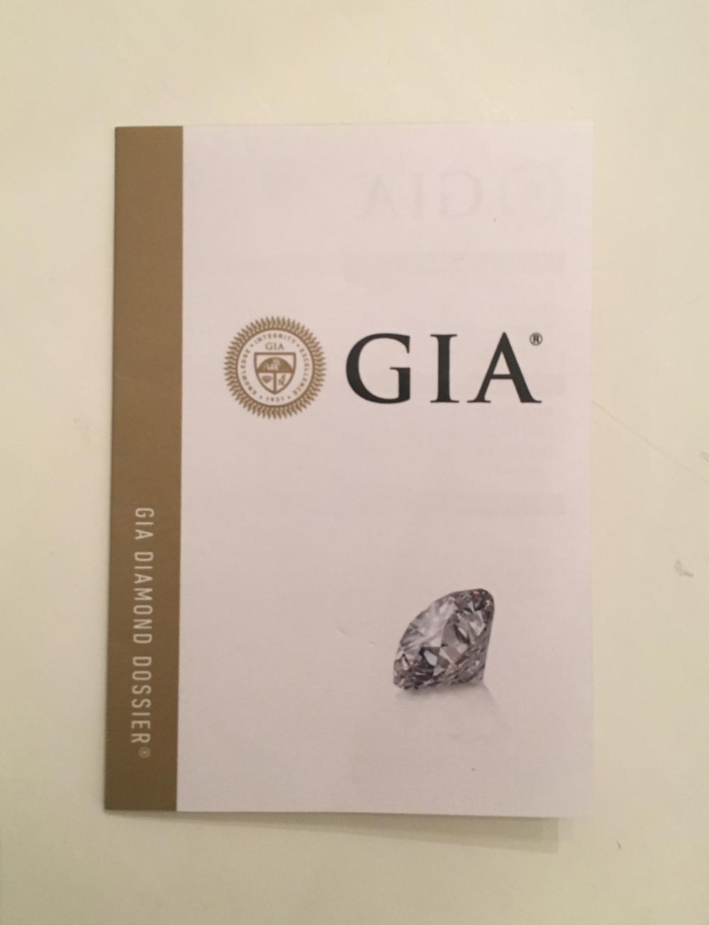 Diamond Ring (VALUATION £7140) - Image 4 of 4