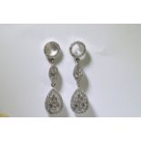 Diamond Earrings (VALUATION £1575)