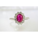 Ruby & Diamond Ring