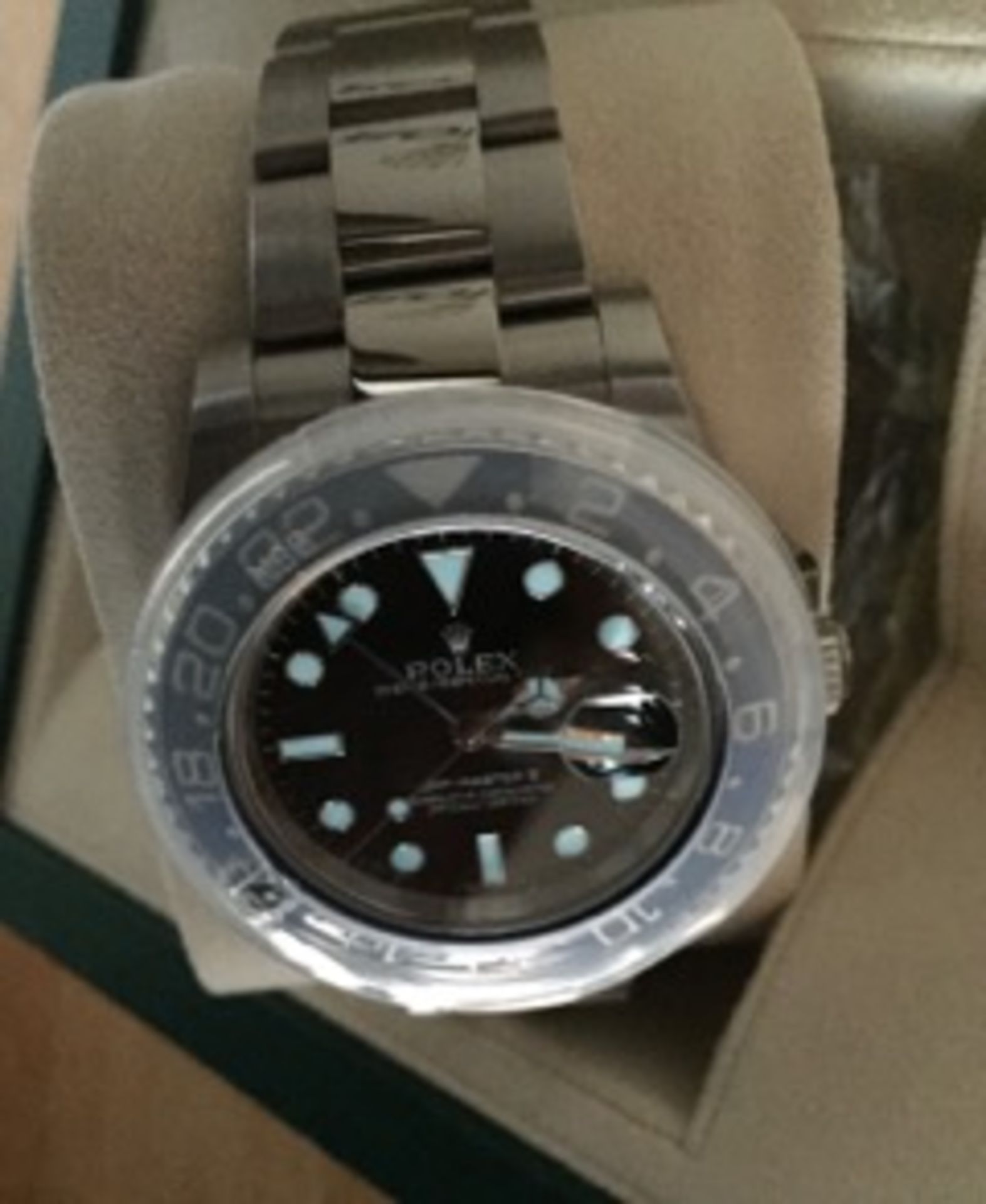 Rolex GMT 2 black/blue (batman) model 116710 - Image 2 of 6