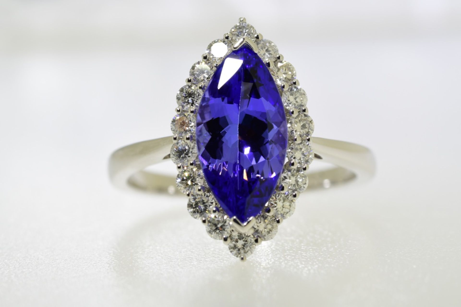 Tanzanite & Diamond Ring