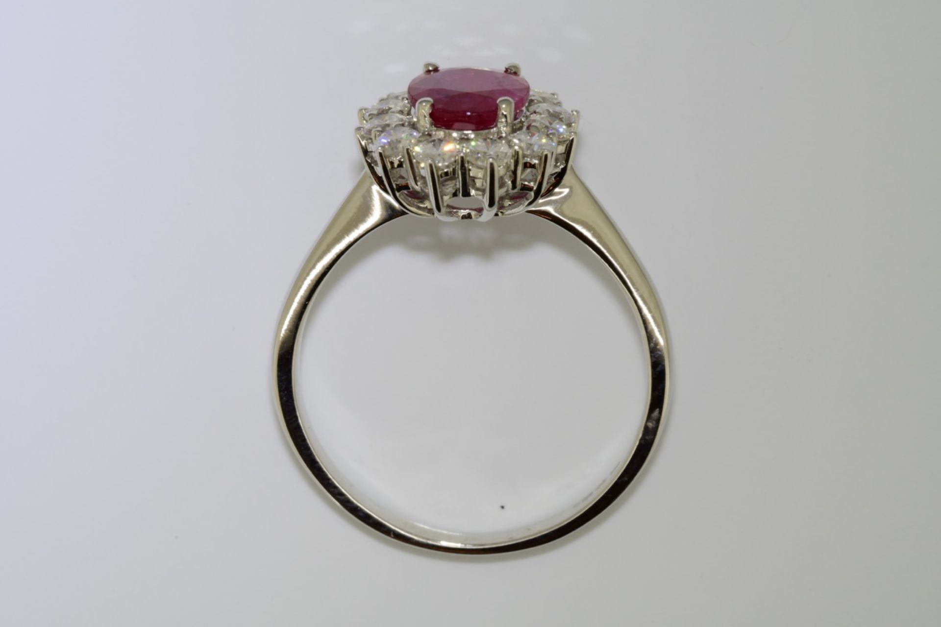 Ruby & Diamond Ring - Image 2 of 3