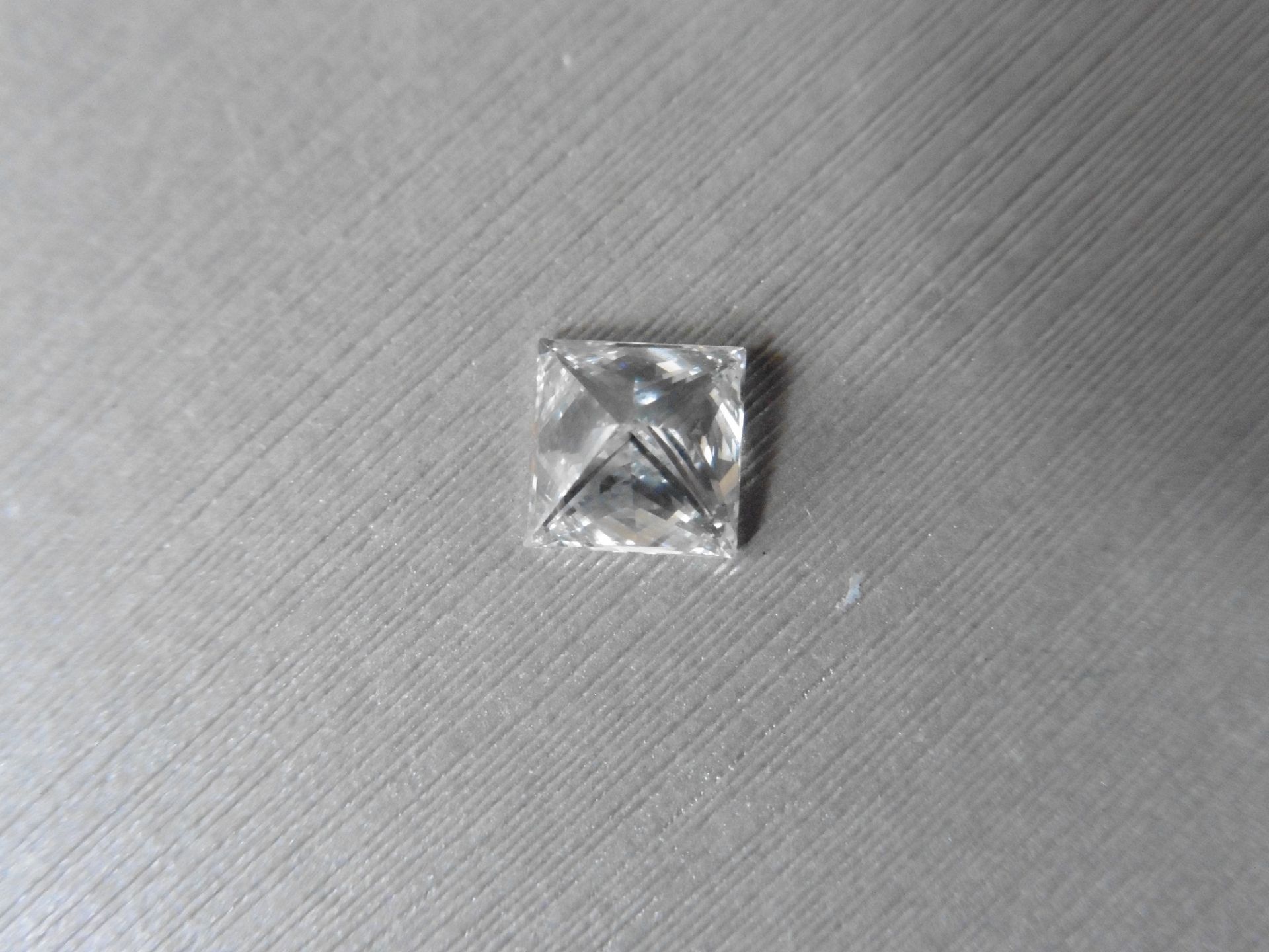 1.75ct single princess cut diamond. Measurements 6.75 x 6.68 x 4.86mm. G colour and VS1 clarity. - Image 4 of 7