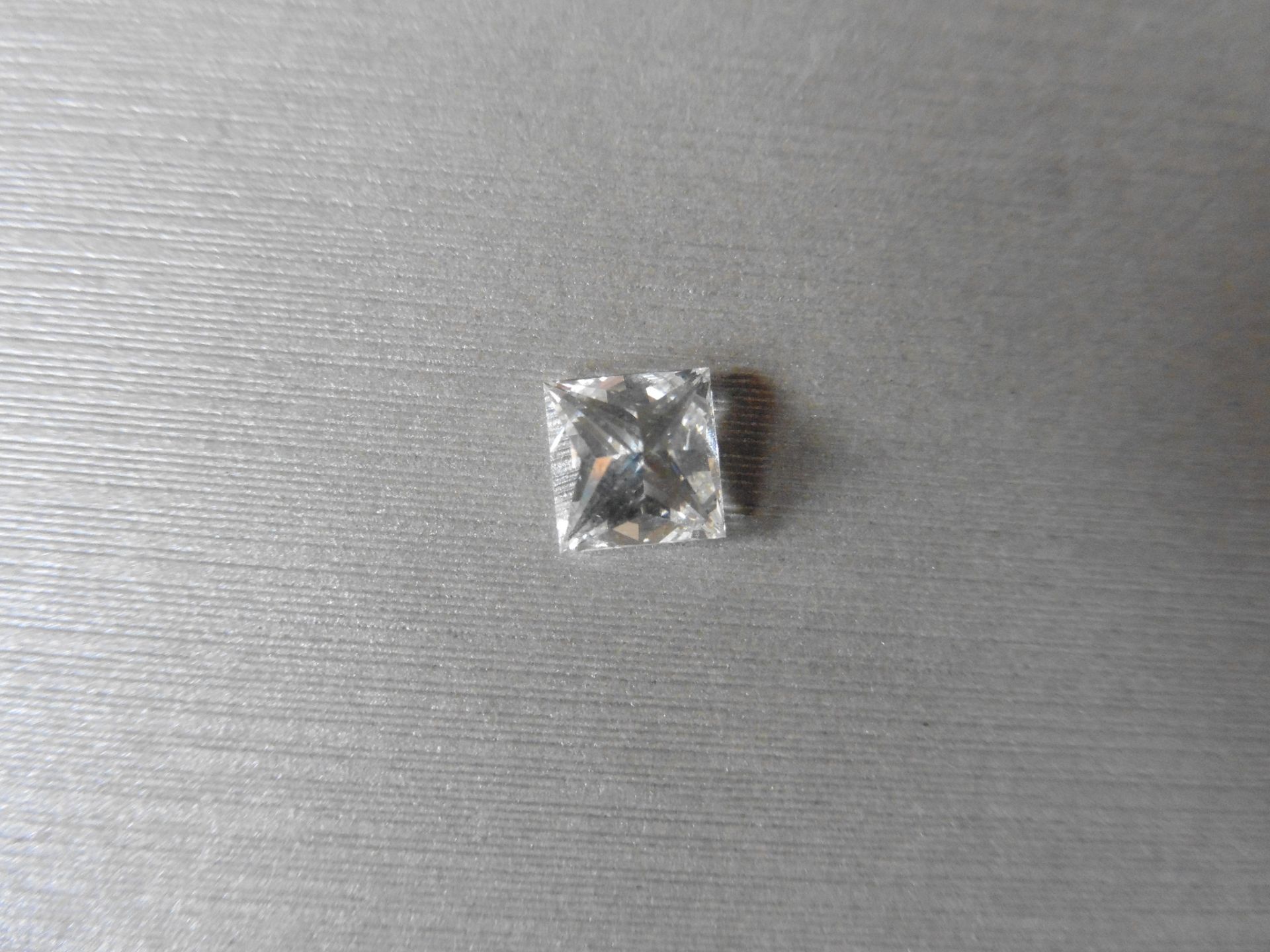 2.00ct single princess cut diamond. G colour, SI 1 clarity. Measurements 6.67 x 6.82 x 5.12mm. - Image 5 of 6
