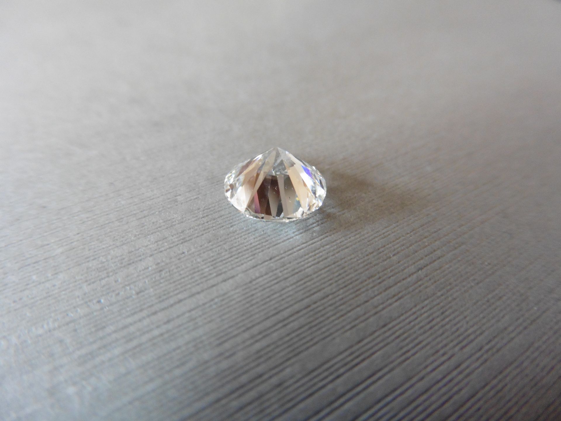 2.31ct single brilliant cut diamond. G colour VS2 clarity. 8.41mm x 8.46mm x 5.27mm. Suitable for - Image 3 of 6