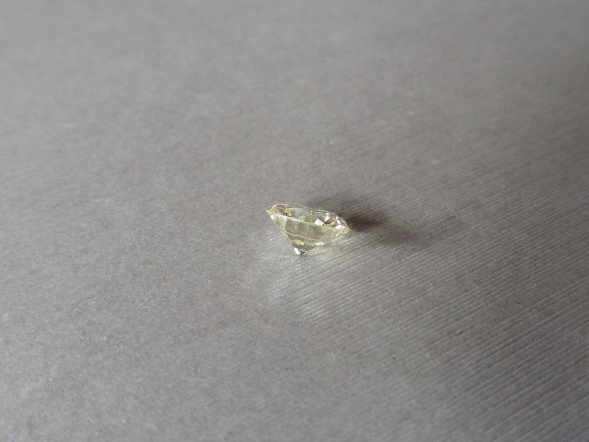 1.08ct loose brilliant cut diamond measuring 6.74 x 3.9mm. K Colour and VS1 clarity. Valued at £ - Image 2 of 6