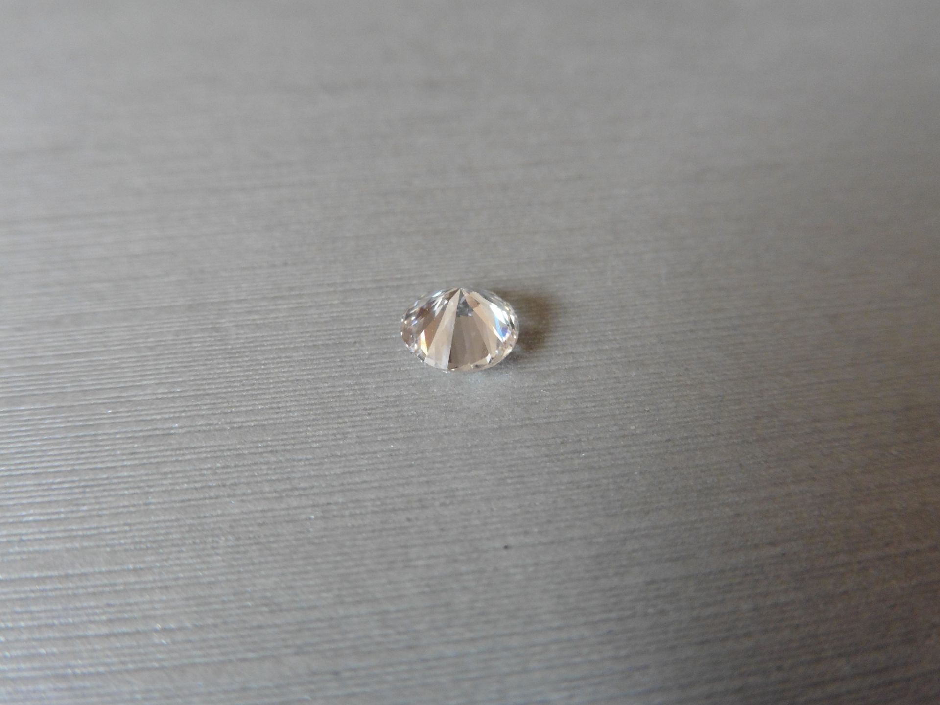 1.01ct single brilliant cut diamond, G colour SI1 clarity. 6.37mm x 6.41mm x 4.03mm. Suitable for - Image 2 of 5