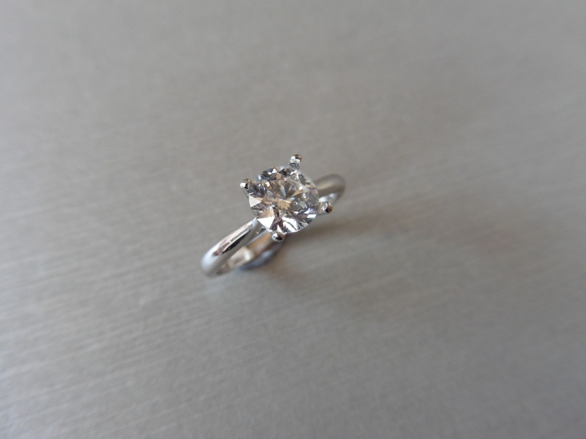 1.05ct single brilliant cut diamond. D colour SI3 clarity. Suitable for mounting in a ring or - Image 3 of 3