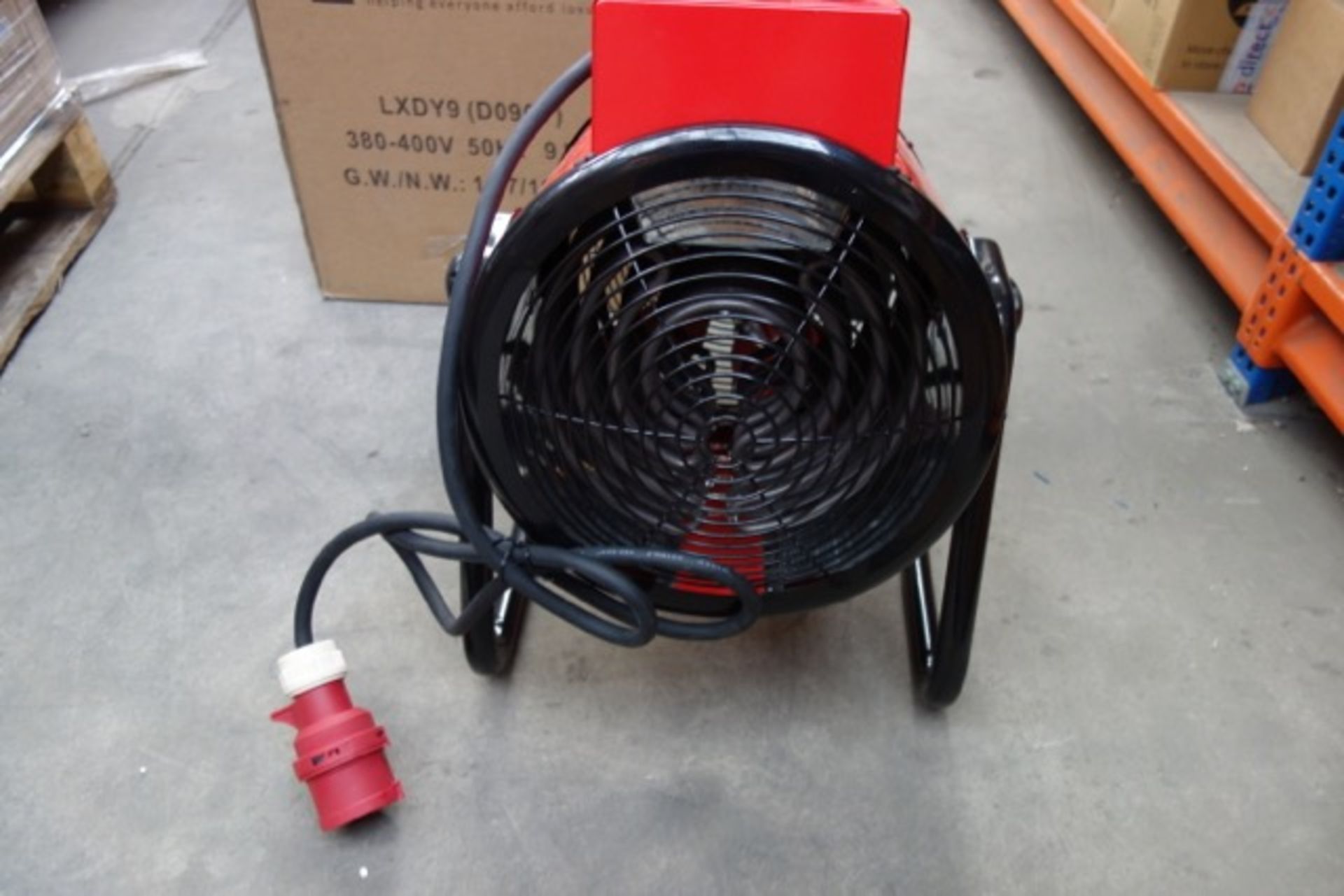 1 x 9KW Industial Fan Heater. 380-400v-50Hz 9KW. Very high heat output. RRP £299.99. - Image 2 of 2