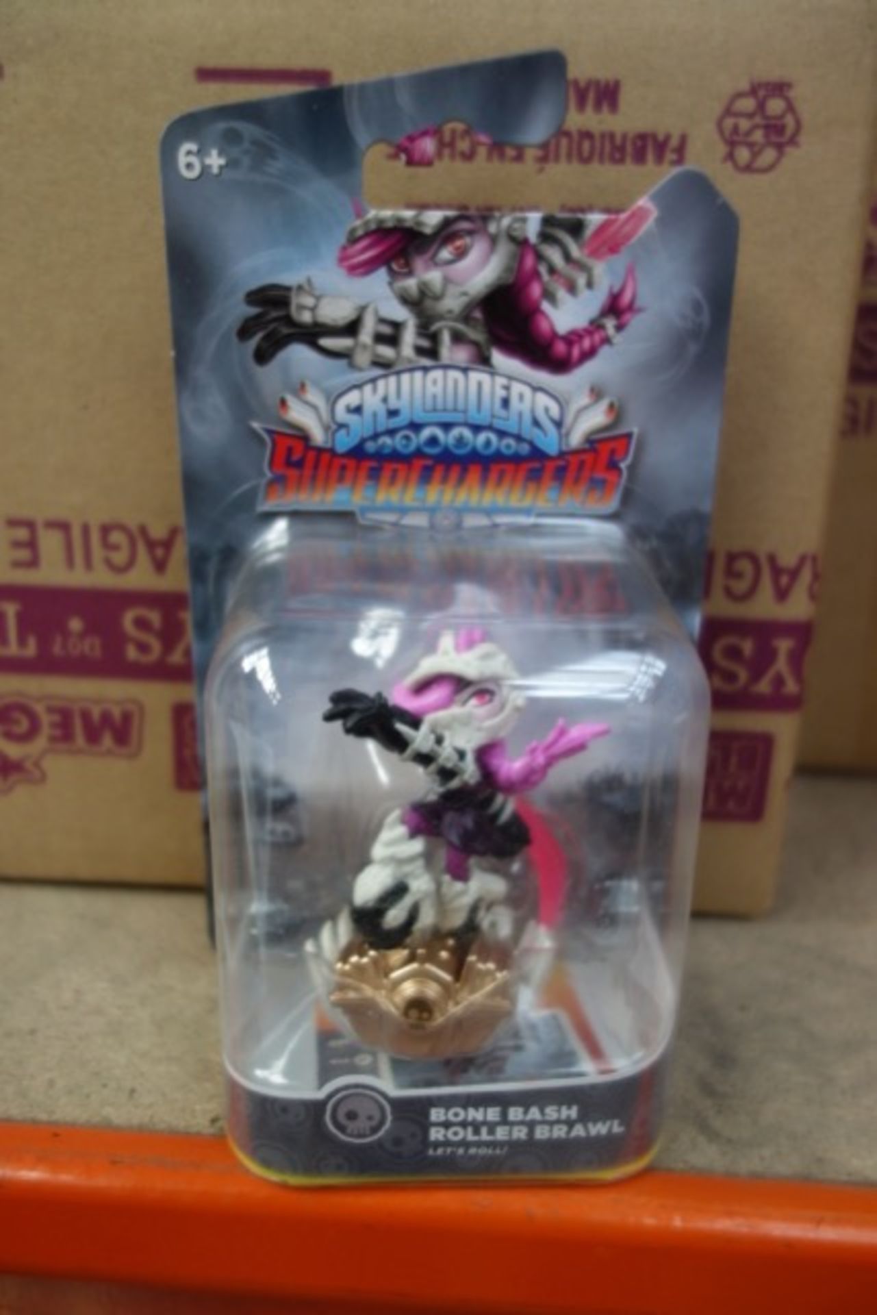 24 x Skylanders Superchargers Bone Bash Roller Brawl Figures. RRP £14.99 each, giving this lot a