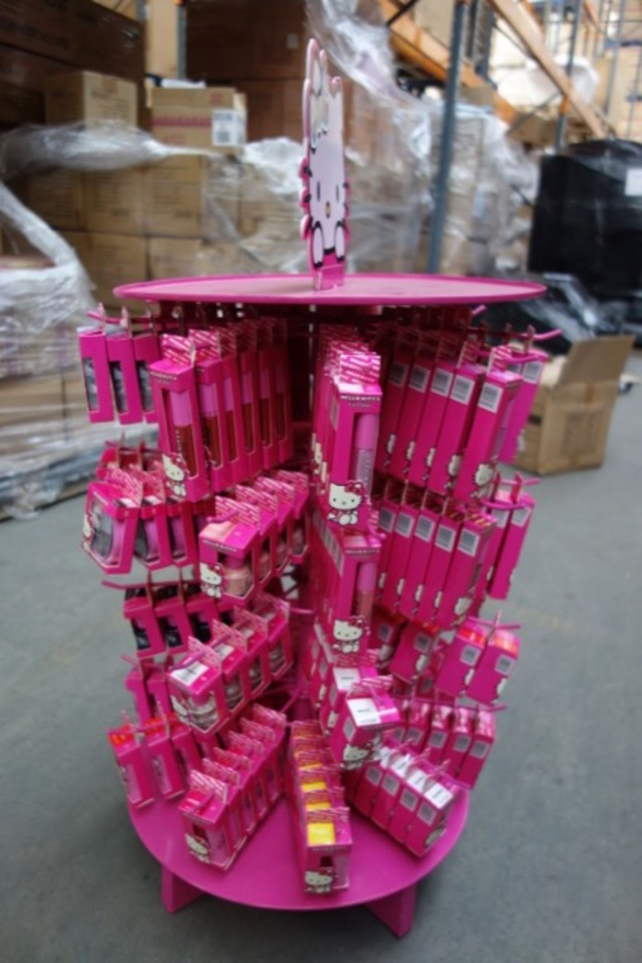 Display Stand Containing Approx. 240 Pieces of Hello Kitty Cosmetics - each with a RRP of £3.50 - Bild 3 aus 9