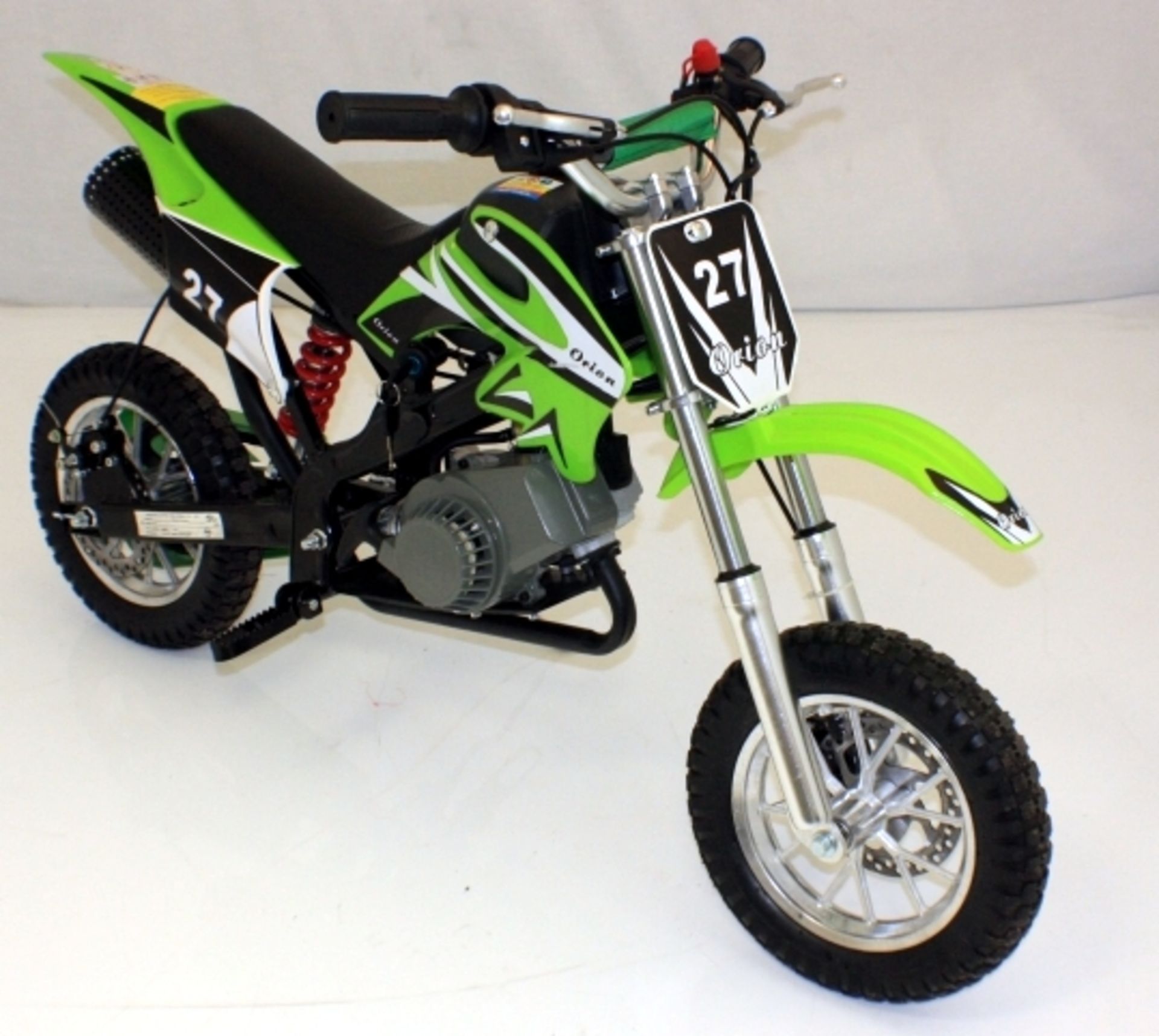 Mini Moto 50cc Dirt Bike Pocket Rocket Scrambler. Green - New & Boxed. These Mini Moto Dirt bikes