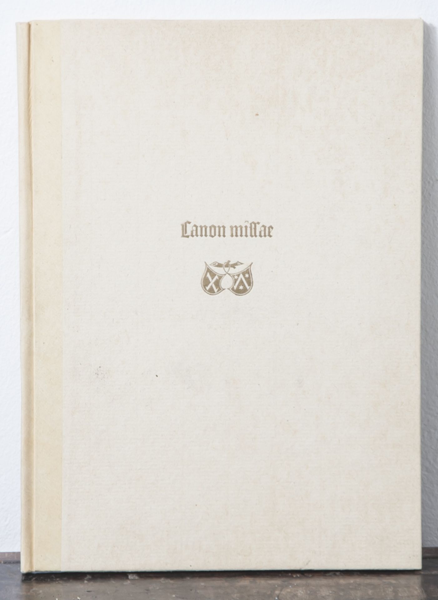 Canon Missae, Festausgabe (nach Gutenberg), zur 500 Jahrfeier der Druckkunst im Jahre 1940im