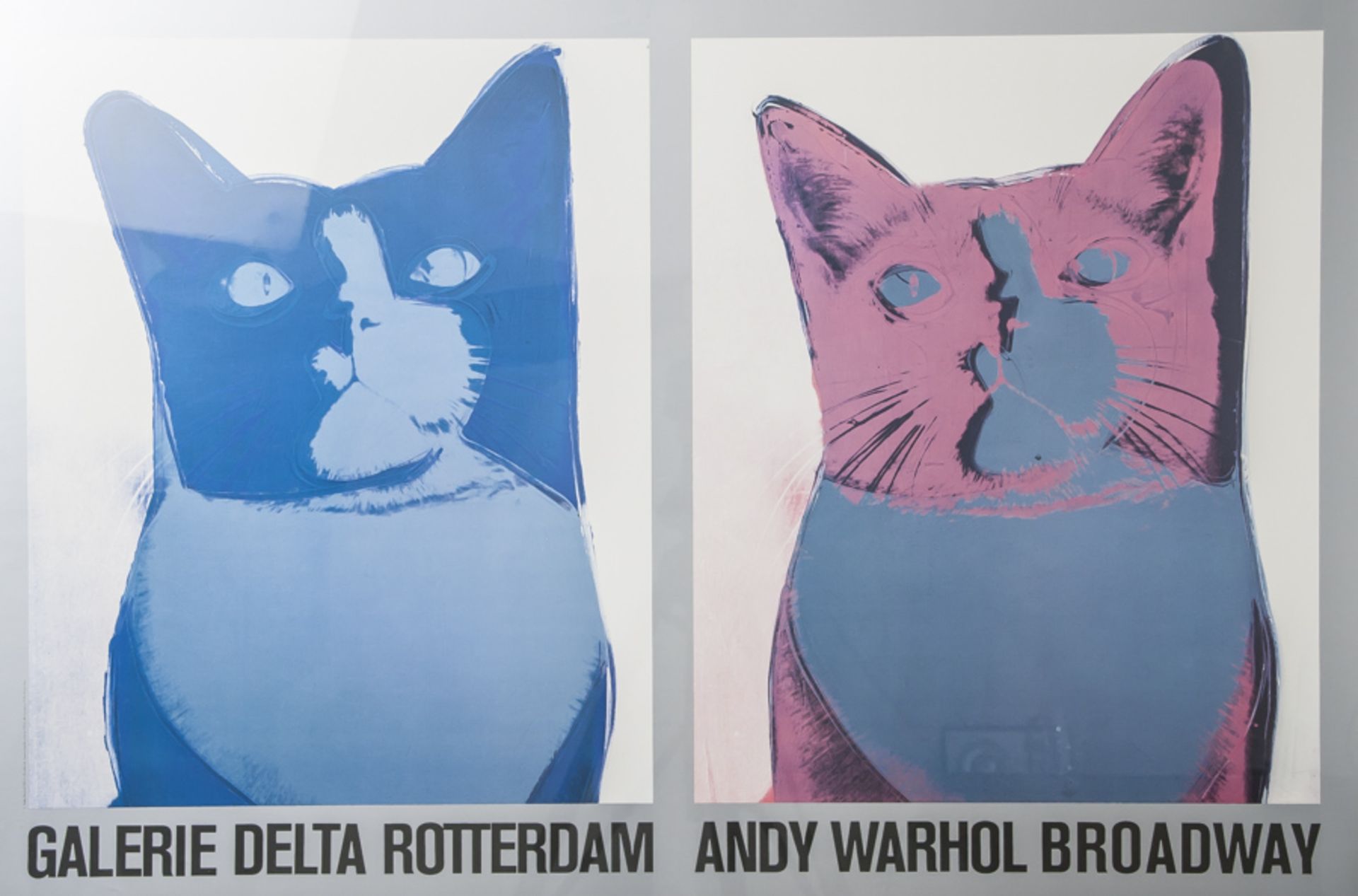 Warhol, Andy (1928-1987), Ausstellungsplakat 1984, Galerie Delta Rotterdam Andy WarholBroadway,