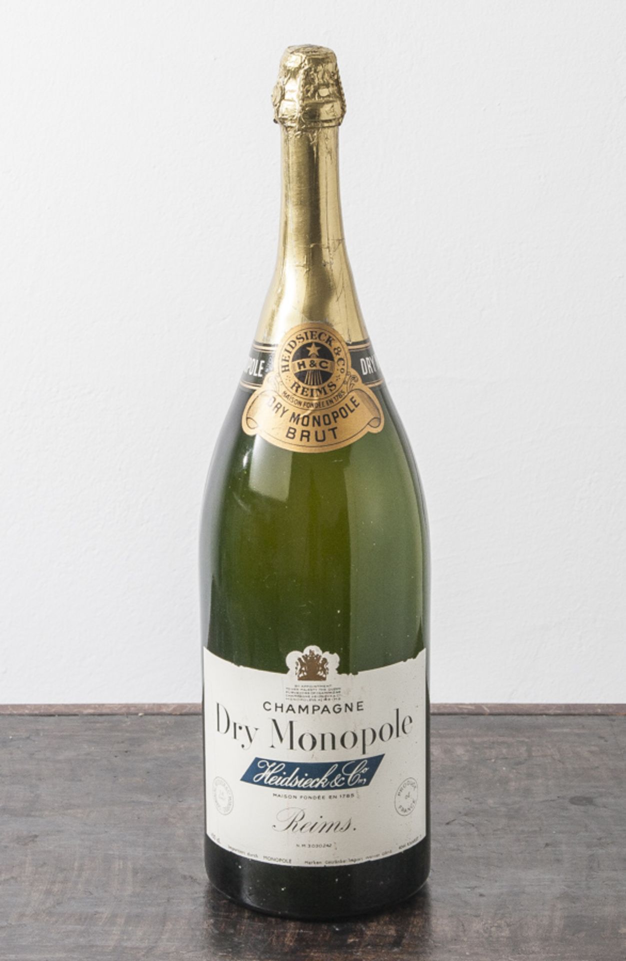 Champagne Dry Monopole Brut, Heidsieck & Co. Reims, Frankreich, 430 cl.