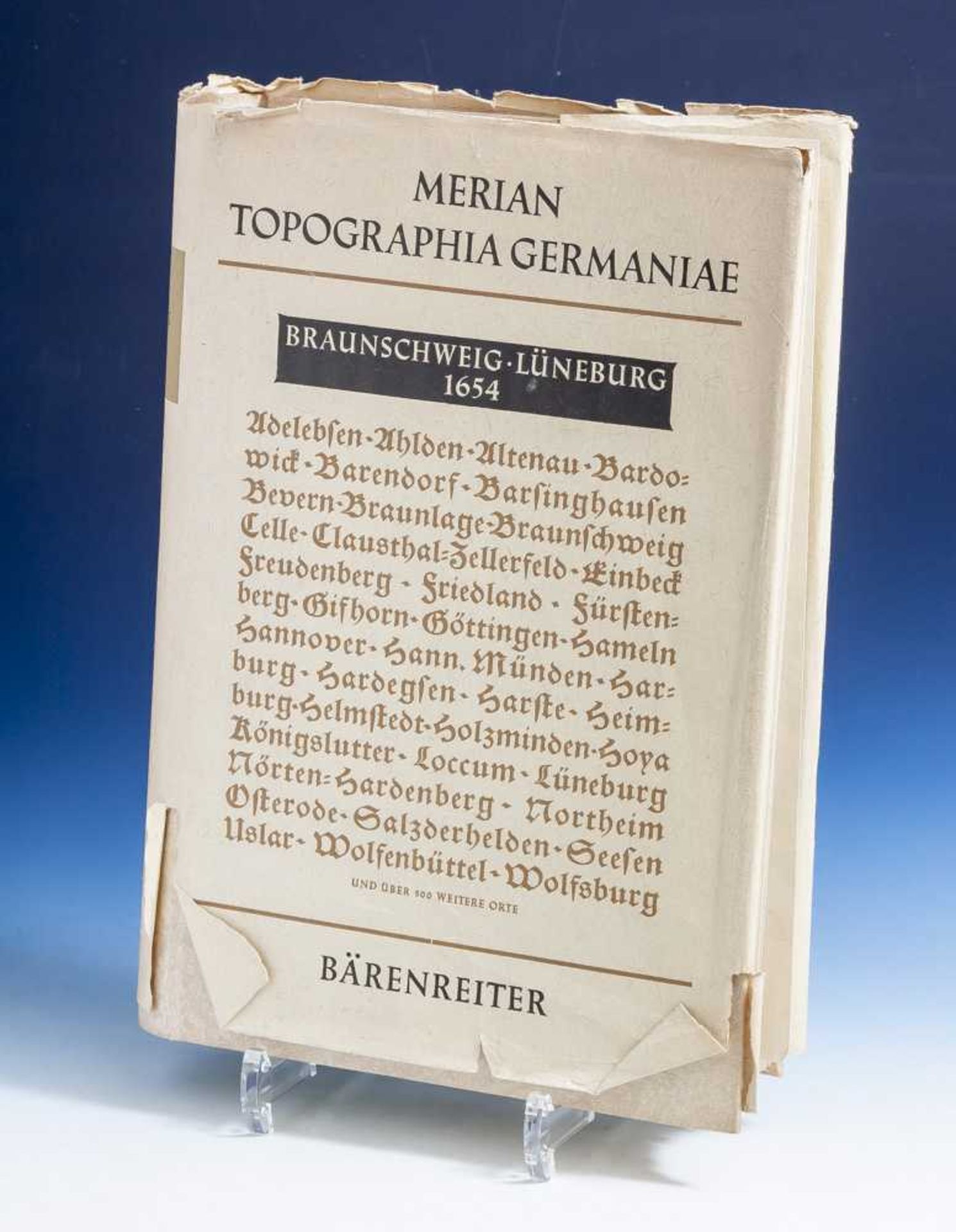 Merian Topographia Germaniae, Braunschweig, Lüneburg 1654, Faksimile-Ausgabe, LucasHeinrich Wüthrich