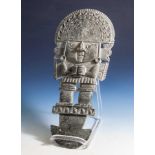 Replik eines Ritualmessers "Tumi", Peru, Stein, zeremonielles Messer der Lambayeque-Kultur(heute