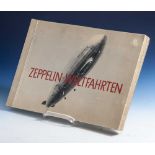 Zigarettenbilderalbum "Zeppelin-Weltfahrten. Vom ersten Luftschiff 1899 bis zu den Fahrtendes LZ 127
