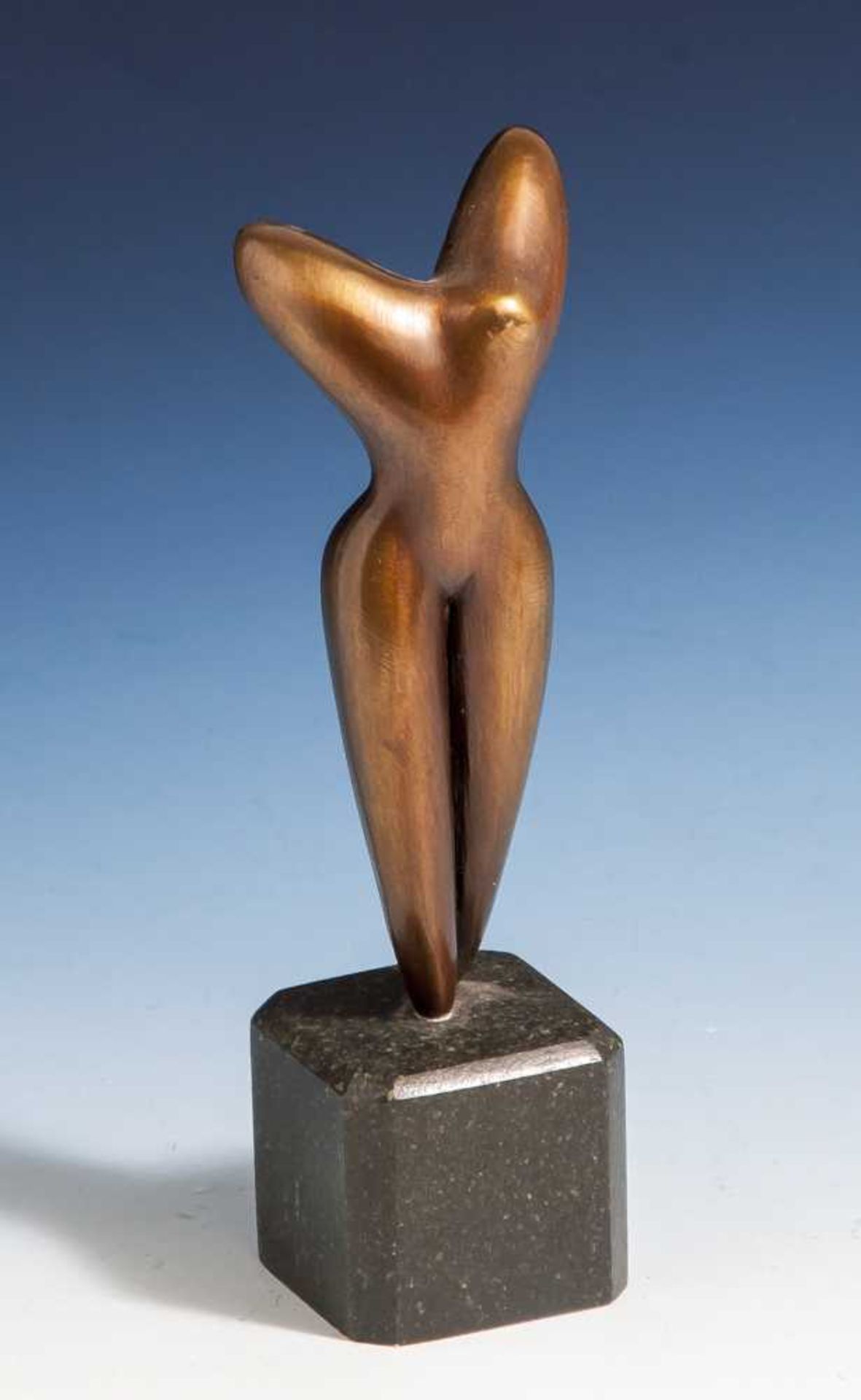Piono, Marco (geboren 1959), "La Danse", Bronzeskulptur auf Steinsockel, rs. sig. u. num."1324/