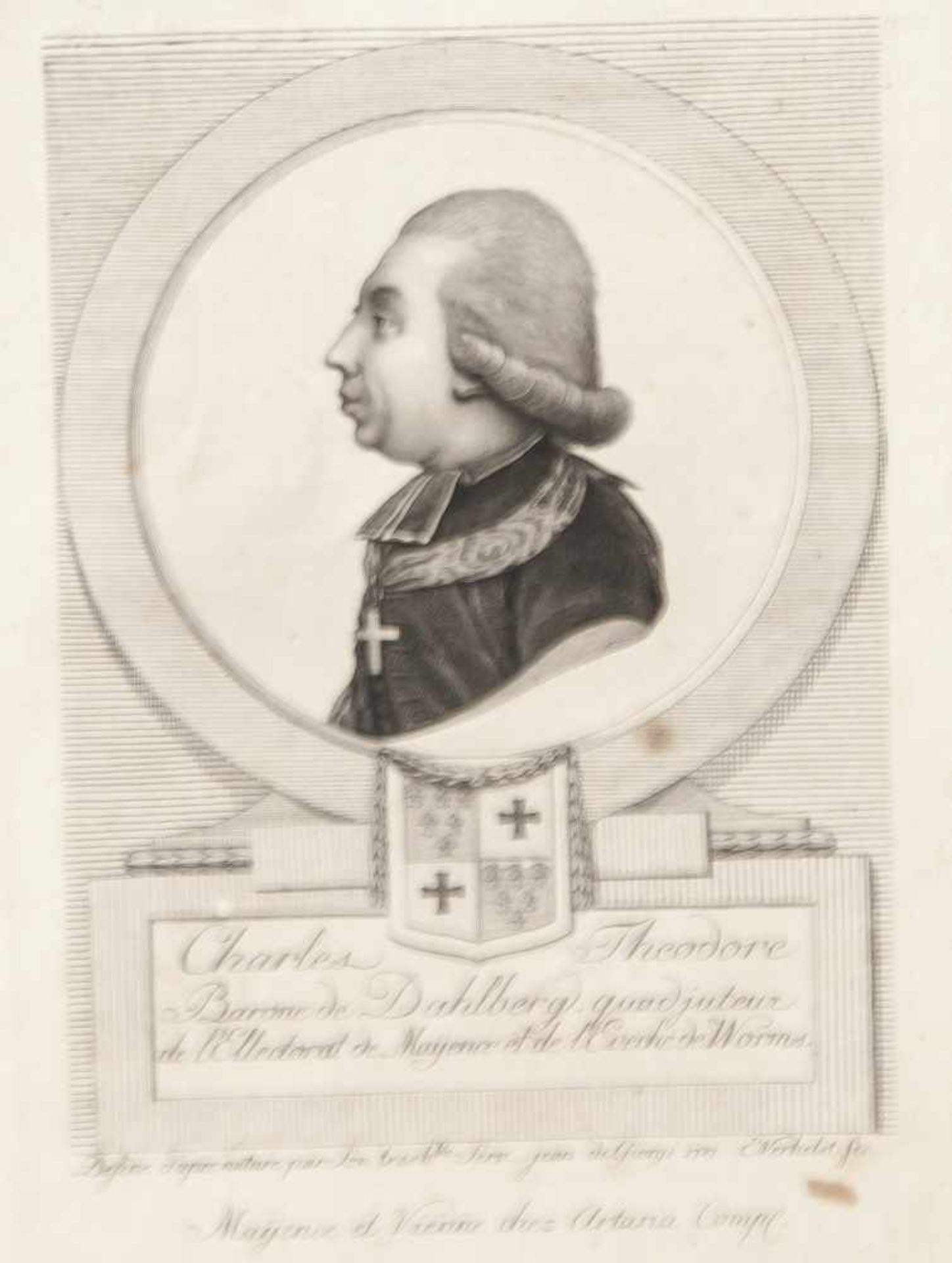 Verhelst, Egid d. J. (1733-1818), Porträt "Charles Theodore" (Carl Theodor), Kurfürst derPfalz,