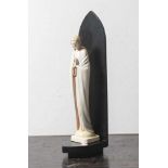 Hummel-Figur, Madonna ohne Heiligenschein, Entwurf Reinhold Unger 1935, gepresste Marke1935-37,