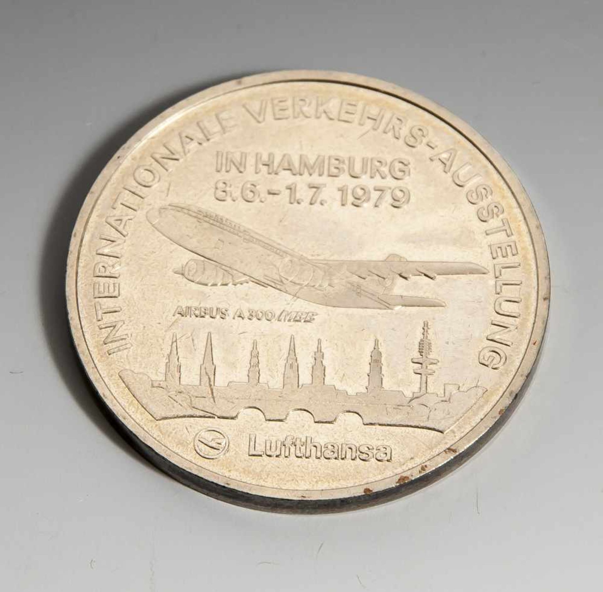 Medaille, Internationale Verkehrs-Ausstellung in Hamburg 8.6.-1.7. 1979.