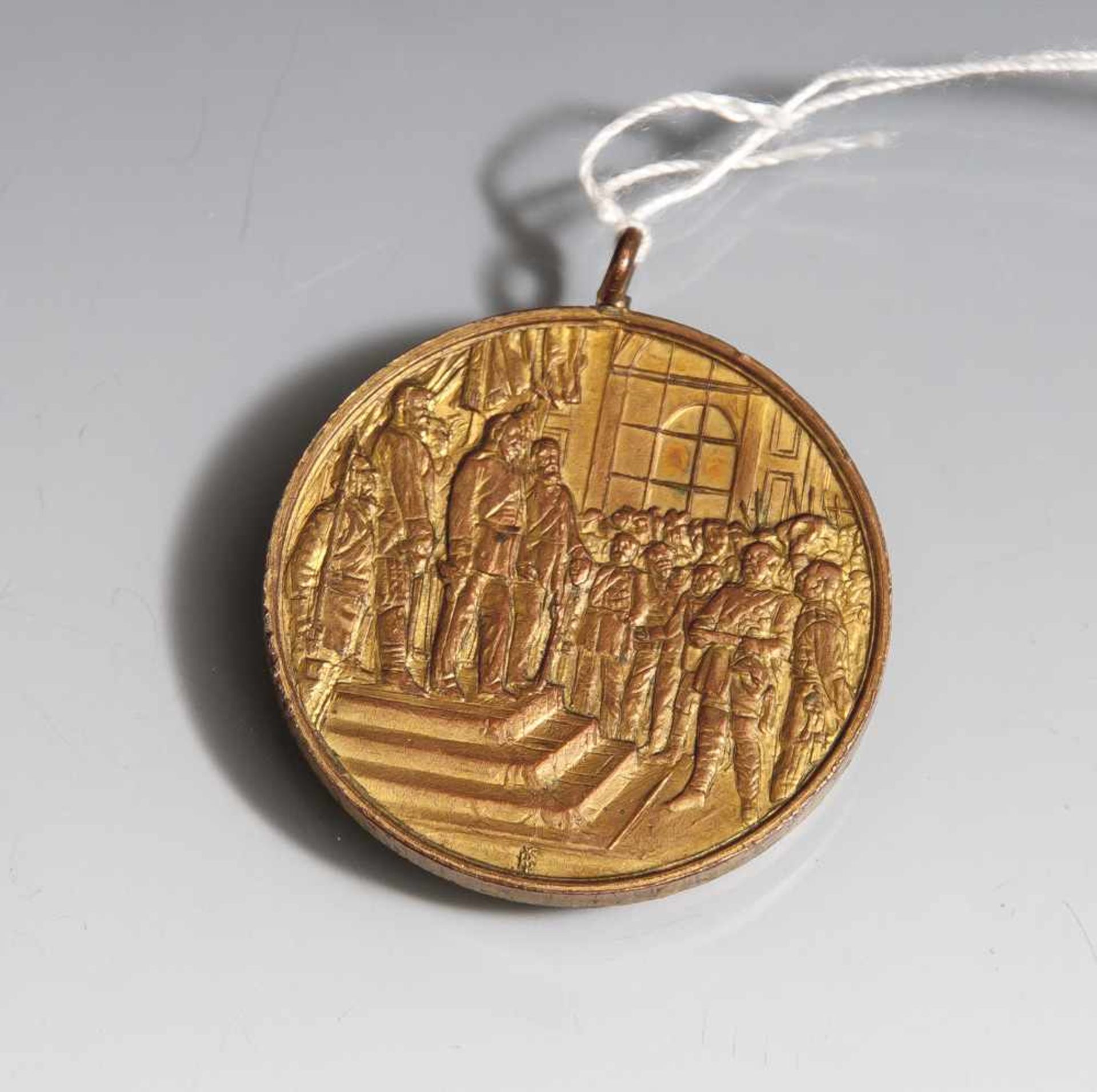 Medaille "25-jähriger Gedenktag der Kaiserproklamation zu Versailles u. Wiederaufrichtungd.