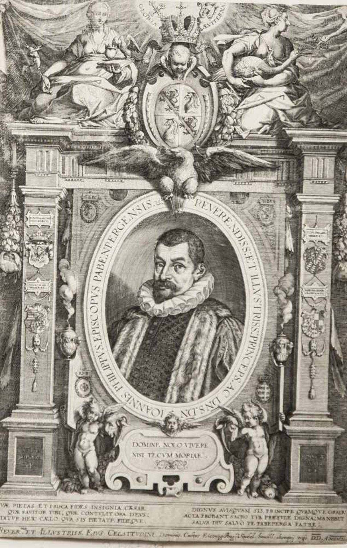 Custos, Dominicus (um 1550-1612), "Porträt des Johann Philipp von Gebsattel, Bischof vonBamberg (