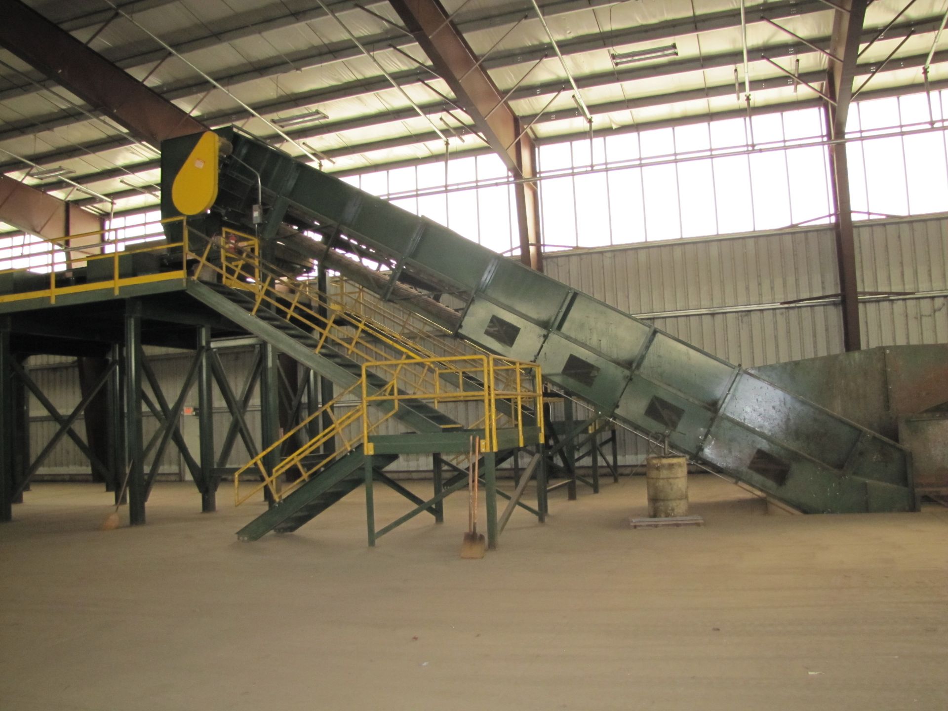 2012 Mini-MRF - Module #1: DOVER infeed conveyor and pick platform (order# 120023-25).  The infeed - Image 2 of 7