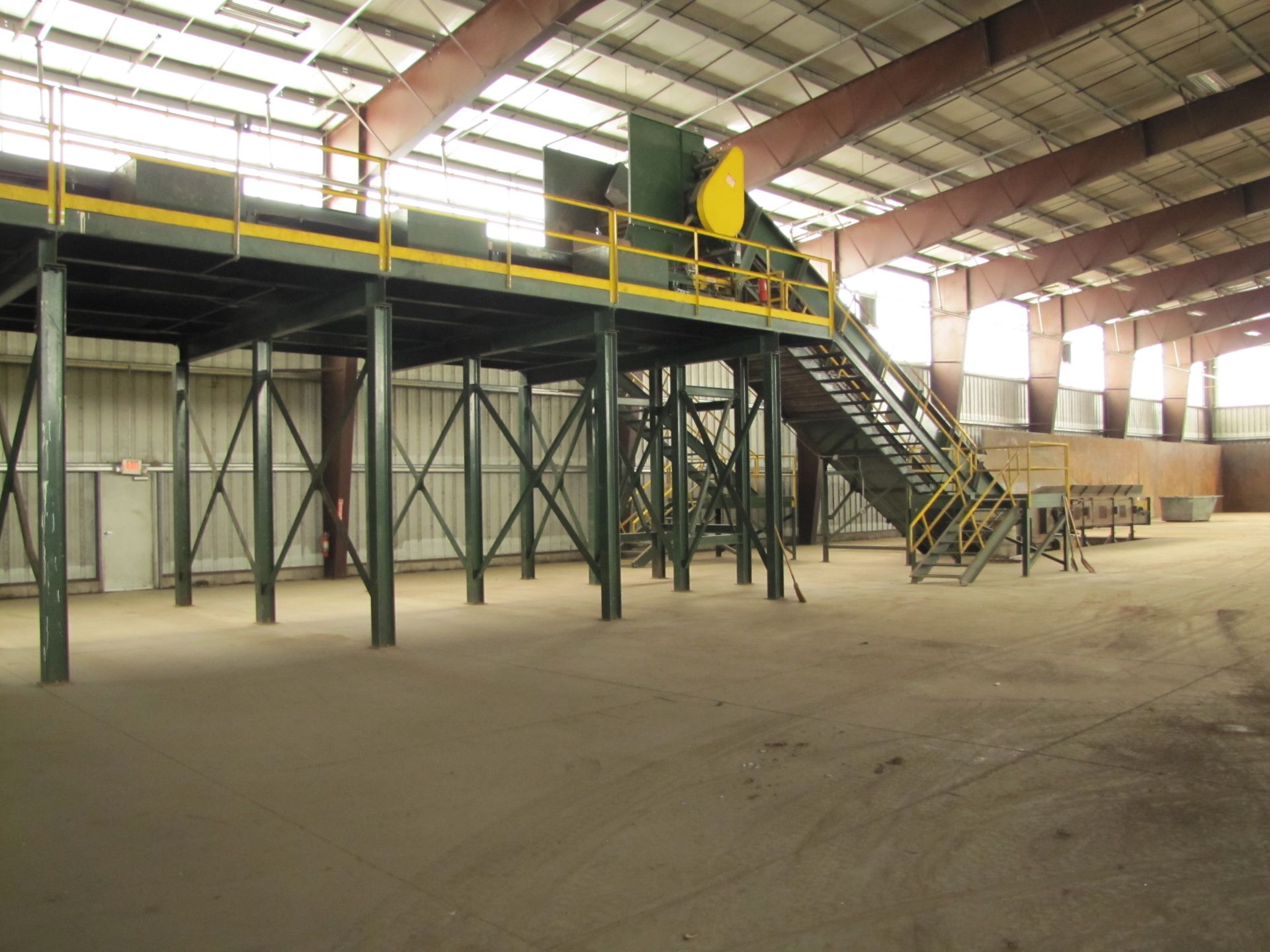 2012 Mini-MRF - Module #1: DOVER infeed conveyor and pick platform (order# 120023-25).  The infeed