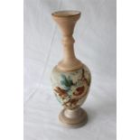 Painted Glass Vase