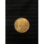 A Swiss 20 Franc 1930 gold coin