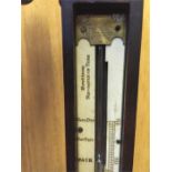 Hewitson - Newcastle on Tyne barometer and thermometer in wooden case