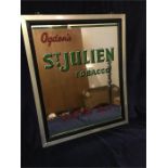 Ogden's St.Julien tobacco 'Still The Best' advertising mirror