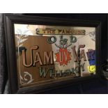 'The Famous Uam Var Whisky' advertising mirror