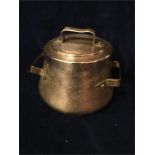 A copper kettle