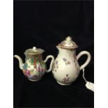 A Chinese small jug c.1770 and one other