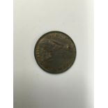 1929 George V half penny 1/2d