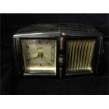 A Bakerlite Art Deco radio